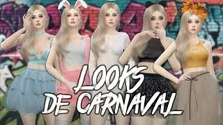 5 FANTASIAS DE CARNAVAL - The sims 4