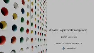 JIRA for Requirements Management