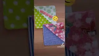 Segnalibro in stoffa 📚🪡🧵 TUTORIAL FACILE E VELOCE 📚cucito creativo