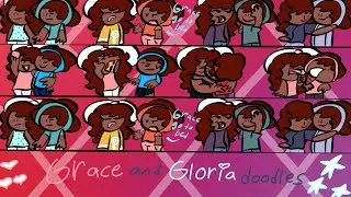 Some Grace and Gloria doodles ll #art #cute #treasuretwins