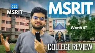 My College MSRIT Review | Cutoffs | Fees | Hostel | Campus | MSRIT Bangalore