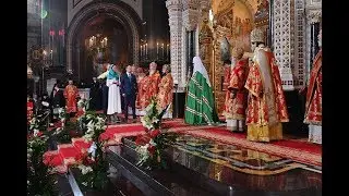Поздравление Патриарха со Светлым праздником Пасхи от православной молодёжи (2019 год)