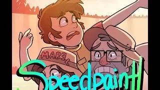 {Speedpaint} Gravity Falls - Screen Redraw