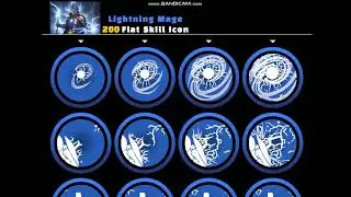 LightningMageFlatSkillIcon/Unreal Engine Marketplace/Unity Asset Store/game asset