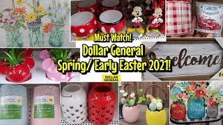 DOLLAR GENERAL SPRING EASTER 2021 SHOP WITH ME!