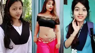 Hot Viral School College Girl TikTok Video With Crush 💝