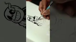 Drawing Sans From Undertale #tiktok #drawing #drawingtutorial