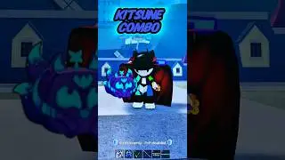 Kitsune Combo in Blox fruits 