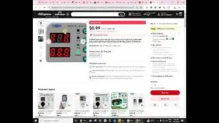 Review Overcurrent Overvoltage Protection TOMZN Automatic Voltage current 110V 220V Adjustable 16A