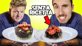 CUCINARE SENZA RICETTA PIATTI RAFFINATI!! Challenge impossibile😫