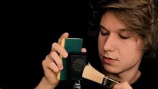 ASMR Microphone Cleaning