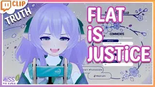 Flat is JUSTICE | MissFushi ASMR Twitch Clip