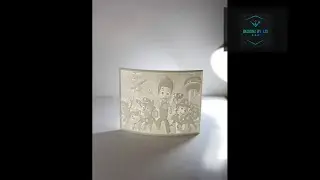 3D Printed Paw Patrol Lithophane- Time Lapse #pawpatrollithophane #pawpatrol #Short #3dprinting