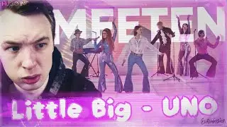 MEETEN СМОТРИТ: Little Big - Uno | Eurovision 2020 Реакция