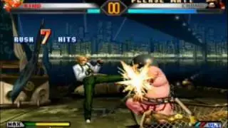 KOF 98 UM Combo Exhibition