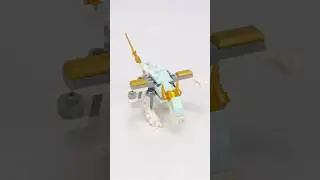 Ice Dragon Creature 30649 EGO Ninjago #shorts #ninjago #stopmotion