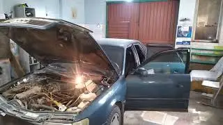 Audi 100 C4 2.3L Cooling fan constantly running. Repair