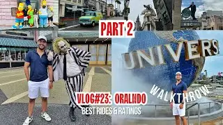 Vlog#23: Universal Studios | Rides & Attractions | Walkthrough | Vlog Orlando Part 2