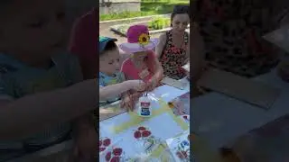 Локація «Декупаж» | майстер клас у дитячому таборі