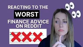 Financial Planner Reacts to the WORST Financial Advice on Reddit