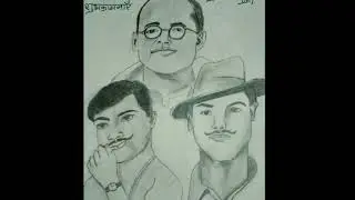 freedom fighters sketch by me 😊