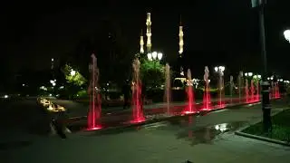Грозный. Фонтаны.
