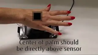 Fujitsu Palm Vein Biometric Sensor + Guide