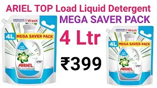 Ariel Top Load Liquid 4 Ltr  #unboxing