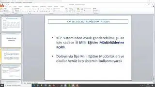 DYS Dersleri Ders 6 - Kep Nedir ve Kep'ten Evrak Nasıl Gönderilir?