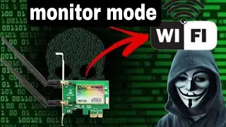 اخيرا الطريقة الصحيحة تفعيل ال monitor mode علي كارت الشبكة و تجربة الدخول علي ال wi 🌐 fi