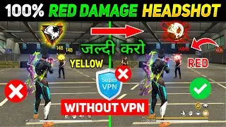 Without Vpn❌How to Change Damage Colour ob41 Update | New Setting in Free Fire | Red Number HeadShot