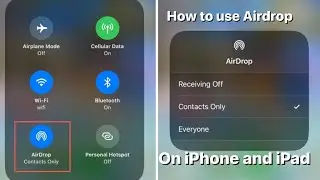 How to use AirDrop on your iPhone, iPad or iPod