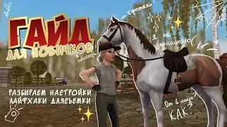 ГАЙД ДЛЯ НОВИЧКОВ В STAR STABLE|НАСТРОЙКИ И ЛАЙФХАКИ|ЧАСТЬ 1