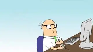 Dilbert: Waiting for the Word