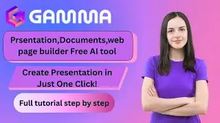How to Use Gamma AI | Free AI Presentation Maker Tutorial (Step by Step in Urdu/Hindi)