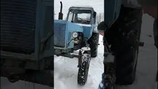 Мтз. Покупка трактора. Запуск д-240 с пускача