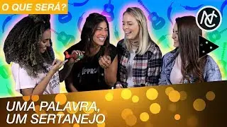 UMA PALAVRA UMA MÚSICA DO MAL VERSÃO SERTANEJA! 😱