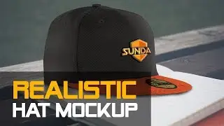 3 Minutes Make Hat Mock Up Using Photoshop Mock Up File.