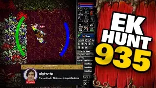 ek lvl 935 na hunt 🔥🔥 #tibia #tibiacast