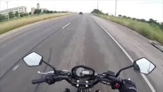 First Ride To Work on the Kawasaki Z125 Pro