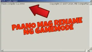 Paano Mag Rename Ng Gamemode (Tutorial)