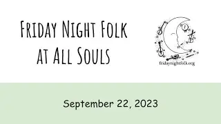 All Souls Music Night - Friday Night Folk
