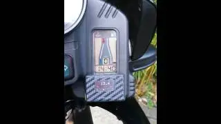 Arduino AFR gauge on R1100GS
