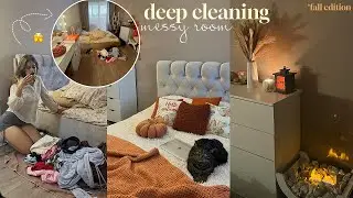autumn general cleaning of the room: I sort out the closet, clean and tidy up + create an atmosph...