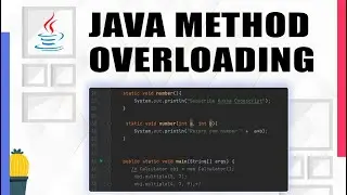 Java Method Overloading | Method Overloading