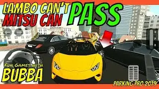 LAMBORGHINI VS MITSUBISHI EVO PARKING PRO