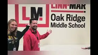 LinMar School Custom vinyl decal install.