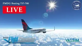 PMDG 737-700 From DC to Boston on VATSIM | Microsoft Flight Simulator 2020