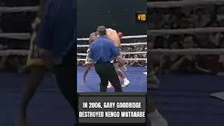 1/5). Top 10 fastest Knockouts in history. Gooddridge destroyed Watanabe in 40 Seconds. #shorts