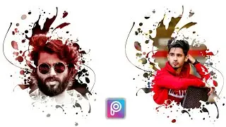 Splash Effect | PicsArt Editing Tutorial | 2020 Latest Photo Editing in PicsArt | RTWORLD